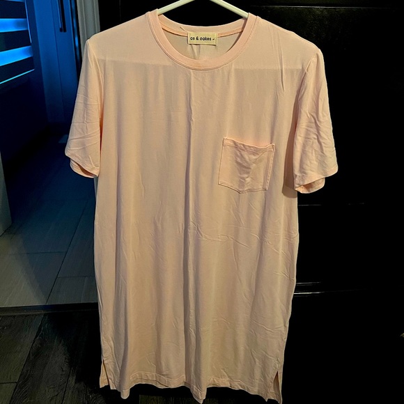Os and Oakes Bamboo T-shirt Dress - Picture 1 of 1